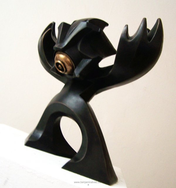Bronze sculpture Canman